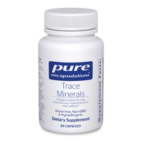 Thumbnail for Pure Encapsulations Trace Minerals - Multimineral Supplement - Mineral Supplement - Supports Metabolism & Cellular Function* - Gluten Free & Vegan - 60 Capsules