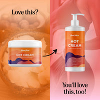 Thumbnail for Hot Firming Lotion Sweat Enhancer - Skin Tightening Cream for Stomach Fat and Cellulite - Sweat Cream for Better Workout Results - Long Lasting Moisturizing Pre and Post Workout Massage Lotion