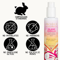 Thumbnail for Pacifica Island Vanilla Hair Mist Perfume and Full Body Spray for Women - Fragrance Spray for A Mood-Lifting Experience, Paraben-Free, Clean Beauty No Alcohol, Vegan & Cruelty-Free, 6 oz oz