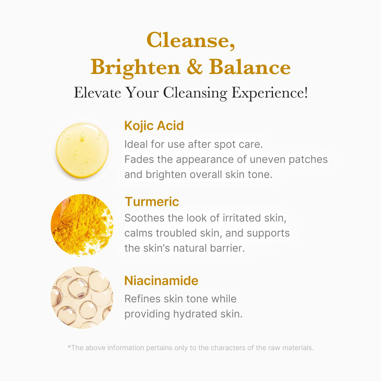 medicube Kojic Acid Turmeric Whip Cleanser | Daily Facial Cleanser for Brightening, Balancing Skin Tone & Texture | Fade Appearance of Uneven Patches & Ideal for Use After Spot Care | Korean Skincare