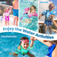 Thumbnail for HeySplash Toddler Swim Vest, Toddler Floaties Fit 13-30 Lbs, Puddle Kids Jumper with Adjustable Strap, Pool Float Jacket Arm Floaties Baby Floatie Water Wing, Pool Sea Swimming Aid