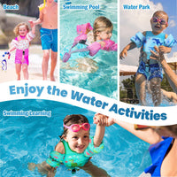 Thumbnail for HeySplash Toddler Swim Vest, Toddler Floaties Fit 13-30 Lbs, Puddle Kids Jumper with Adjustable Strap, Pool Float Jacket Arm Floaties Baby Floatie Water Wing, Pool Sea Swimming Aid