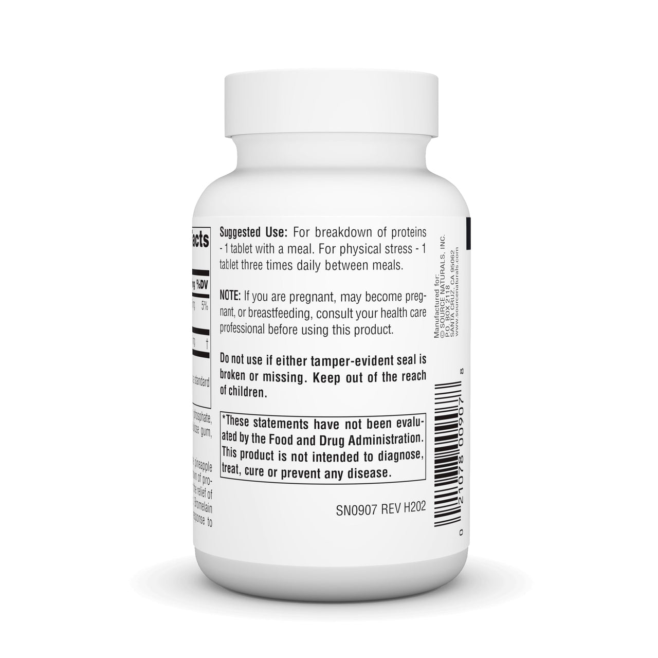 Source Naturals Bromelain, Proteolytic Enzyme Supplement, 500mg - 120 Tablets