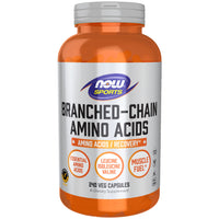 Thumbnail for NOW Foods Sports Nutrition, Branched Chain Amino Acids, With Leucine, Isoleucine and Valine, 240 Veg Capsules
