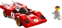 Thumbnail for LEGO Speed Champions 1970 Ferrari 512 M 76906 Building Set - Sports Red Race Car Toy, Collectible Model Building Set with Racing Driver Minifigure, Gift for Grandchildren, Boys, Girls and Kids Ages 8+