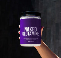 Thumbnail for NAKED Chocolate Whey Isolate (24 Servings) + Pure L-Glutamine Powder 2.2LB (200 Servings) – Grass-Fed Protein; Bulk; Non-GMO; Gluten Free; Soy Free; Vegan