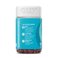 Thumbnail for OLLY Goodbye Stress Gummy, GABA, L-Theanine, Lemon Balm, Stress Relief Supplement, Berry - 60 Count