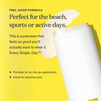 Thumbnail for Supergoop! PLAY Mineral Stick SPF 50, 0.67 oz - On-the-Go Broad Spectrum Face Sunscreen - Water Resistant - Vegan