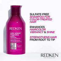Thumbnail for Redken Color Extend Magnetics Shampoo For Color-Treated Hair - Gently Cleanses & Protects Color, With Amino Acid, Sulfate-Free Shampoo