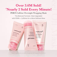 Thumbnail for medicube Wrapping Mask PDRN Caffeine Overnight Peel Off Facial Mask | Firming, Depuffing & Hydration | Caffeine, Collagen For Refined, Glass Skin & Face Contour Support | Korean Skin Care, 2.53 fl.oz