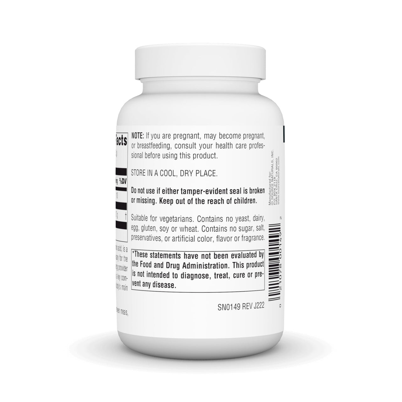 Source Naturals L-Ornithine Free Form Amino Acid Powder Supplement for Muscle Support* - 100 Grams