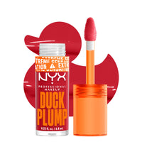 Thumbnail for NYX PROFESSIONAL MAKEUP Duck Plump High Pigment Plumping Lip Gloss with Spicy Ginger, Vegan Lip Makeup - Cherry Spice (Transparent Red)
