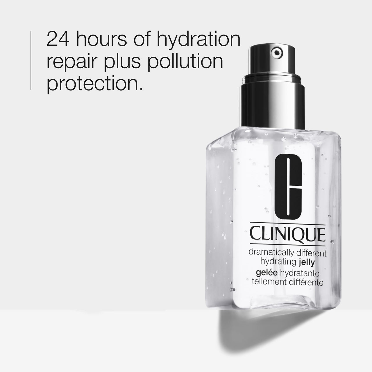 Clinique 3-Step Dramatically Different Hydrating Jelly Face Moisturizer With Hyaluronic Acid For All Skin Types, 6.7 Fl Oz