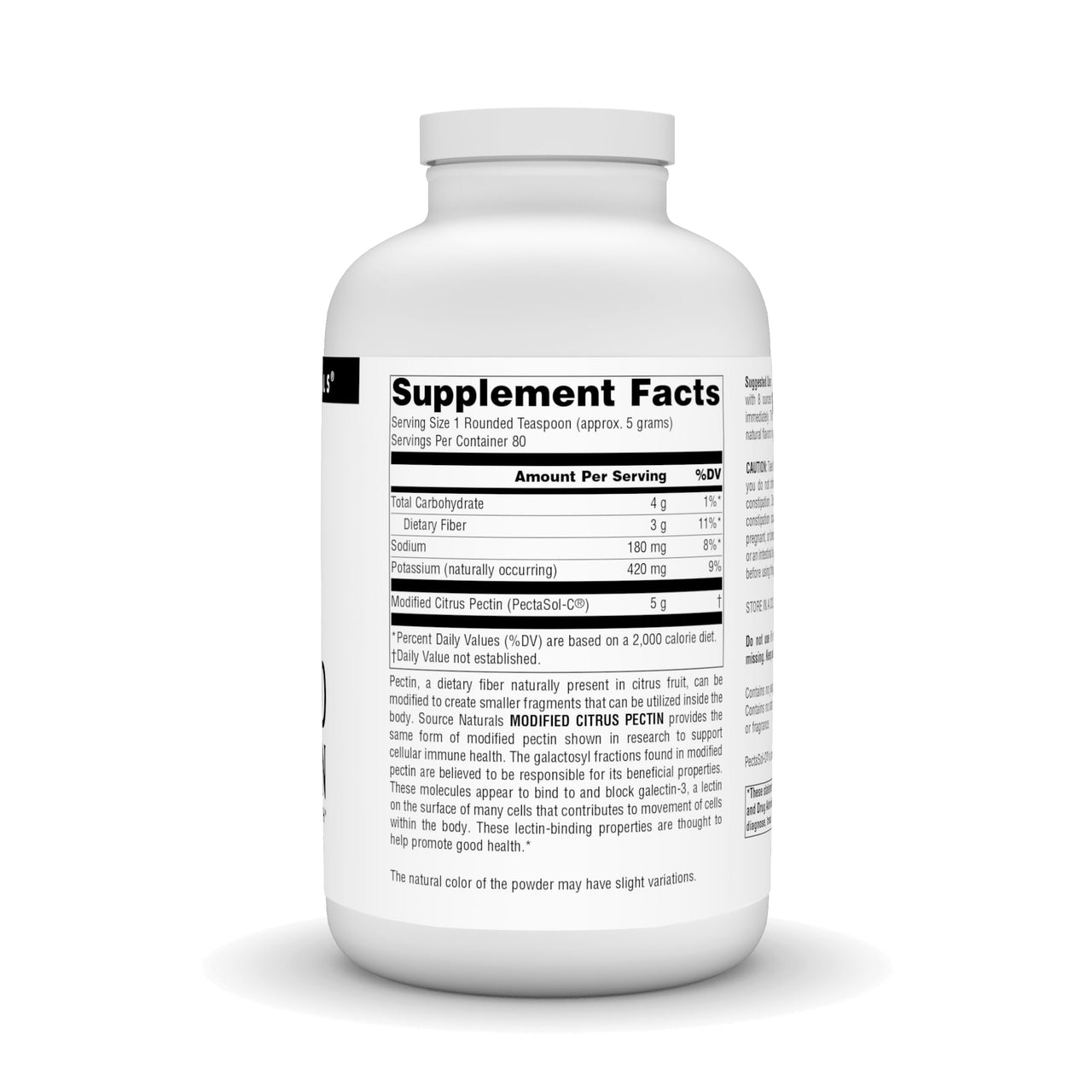 Source Naturals Modified Citrus Pectin Pectimmune 400 Gm, 0.1 Pound