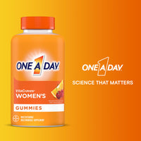 Thumbnail for One A Day Women’s Multivitamin Gummies, Multivitamin For Women with Vitamin A, C, E, Vitamin D and Zinc for Immune Health Support, 230 count