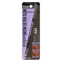 Thumbnail for Maybelline Express Brow Ultra Slim Eyebrow Makeup, Brow Pencil with Precision Tip and Spoolie for Defined Eyebrows, Black Brown, 1 Count (Packaging May Vary)