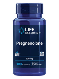 Thumbnail for Life Extension Pregnenolone - Hormone Balance Supplement for Healthy Hormone Levels, 100 mg - Hormone Balance, Memory, Focus, Cognitive Health - Gluten-Free, Non-GMO, 100 Capsules