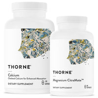 Thumbnail for THORNE - Bone Health Bundle - DiCalcium Malate and Magnesium CitraMate - 90 to 120 Servings