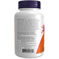 Thumbnail for NOW Supplements, Vitamin B-100, Sustained Release, Energy Production*, Nervous System Health*, 100 Tablets (Pack of 2)