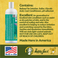 Thumbnail for Happy Jack Itch No More Dog Itchy Skin Shampoo & Treatment (12 oz), Flea Bites, Allergies & Itch Relief, Stops Itching, Scratching & Gnawing on First Application for Healthy Dog Skin & Coat
