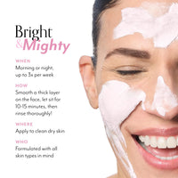 Thumbnail for Bliss Mighty Marshmallow + Vitamin C Whipped Mask - Brighten & Hydrate Skin with Marshmallow Root, Vitamin C Powerhouse Blend, Zinc PCA and Olive Leaf Extract - 1.7 Oz