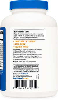 Thumbnail for Nutricost Vitamin B Complex 462mg, 240 Capsules - with Vitamin C - Energy Complex