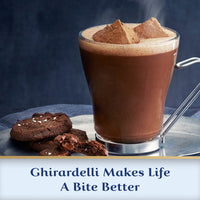 Thumbnail for Ghirardelli Double Chocolate Hot Cocoa Mix, 0.85-Ounce Packets (Pack of 10)
