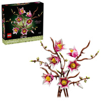 Thumbnail for LEGO Botanicals Magnolia Branches Building Set for Adults, Ages 18+ - Gift for Birthdays - Artificial Flowers for Home Office, Bedroom or Desk Decor - 11510