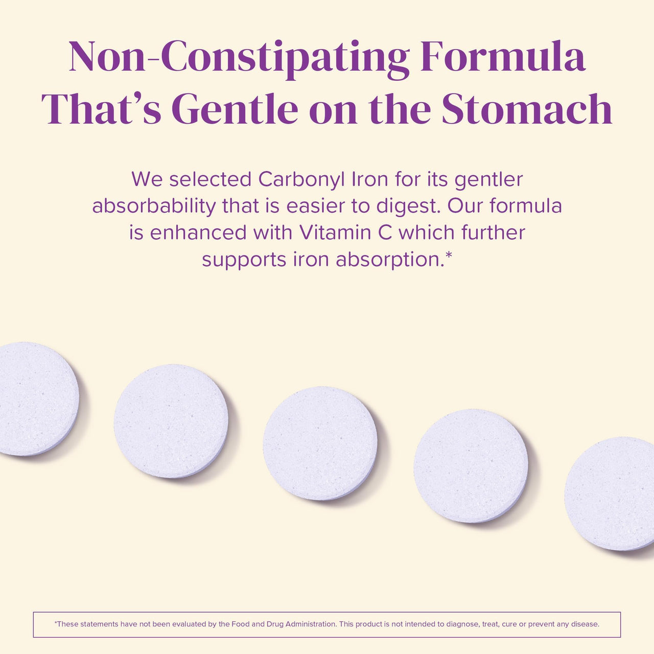 Barimelts Iron with Vitamin C, 90 Fast-Dissolving Tablets (1-Month Supply), Sugar-Free Bariatric Iron Supplement for Women, Natural Orange Flavor