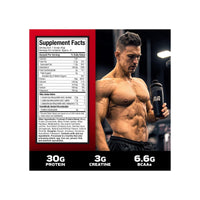 Thumbnail for Muscletech Whey Protein Powder (Vanilla Cream, 4 Pound) - Nitro-Tech Muscle Building Formula with Whey Protein Isolate & Peptides - 30g of Protein, 3g of Creatine & 6.6g of BCAA