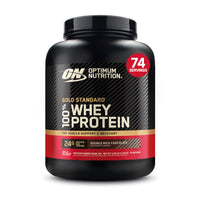 Thumbnail for Optimum Nutrition Gold Standard 100% Whey Protein Powder, Double Rich Chocolate, 5 Pound (Packaging May Vary)