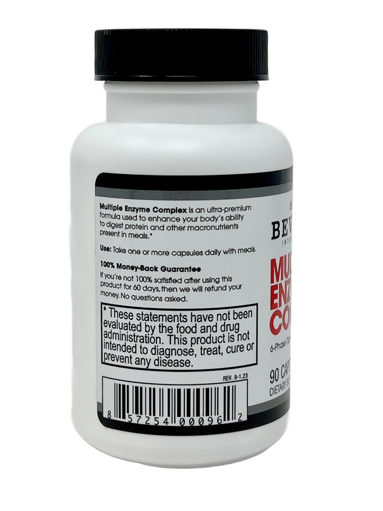 Beverly International (MEC Multiple Enzyme Complex, 90 Capsules. an Ultra-Premium Digestive Aid Helping Bodybuilders, Athletes and Fitness Enthusiasts Digest Their Meals More Easily. Take with Food.