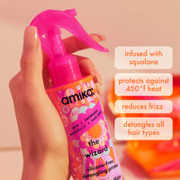 Thumbnail for amika the wizard silicone-free detangling primer, 150ml