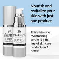 Thumbnail for Vibriance Super C Serum for Mature Skin - All-in-One Vitamin Formula Hydrates, Firms, Lifts, Smooths, Targets Age Spots, Wrinkles, 1 fl oz