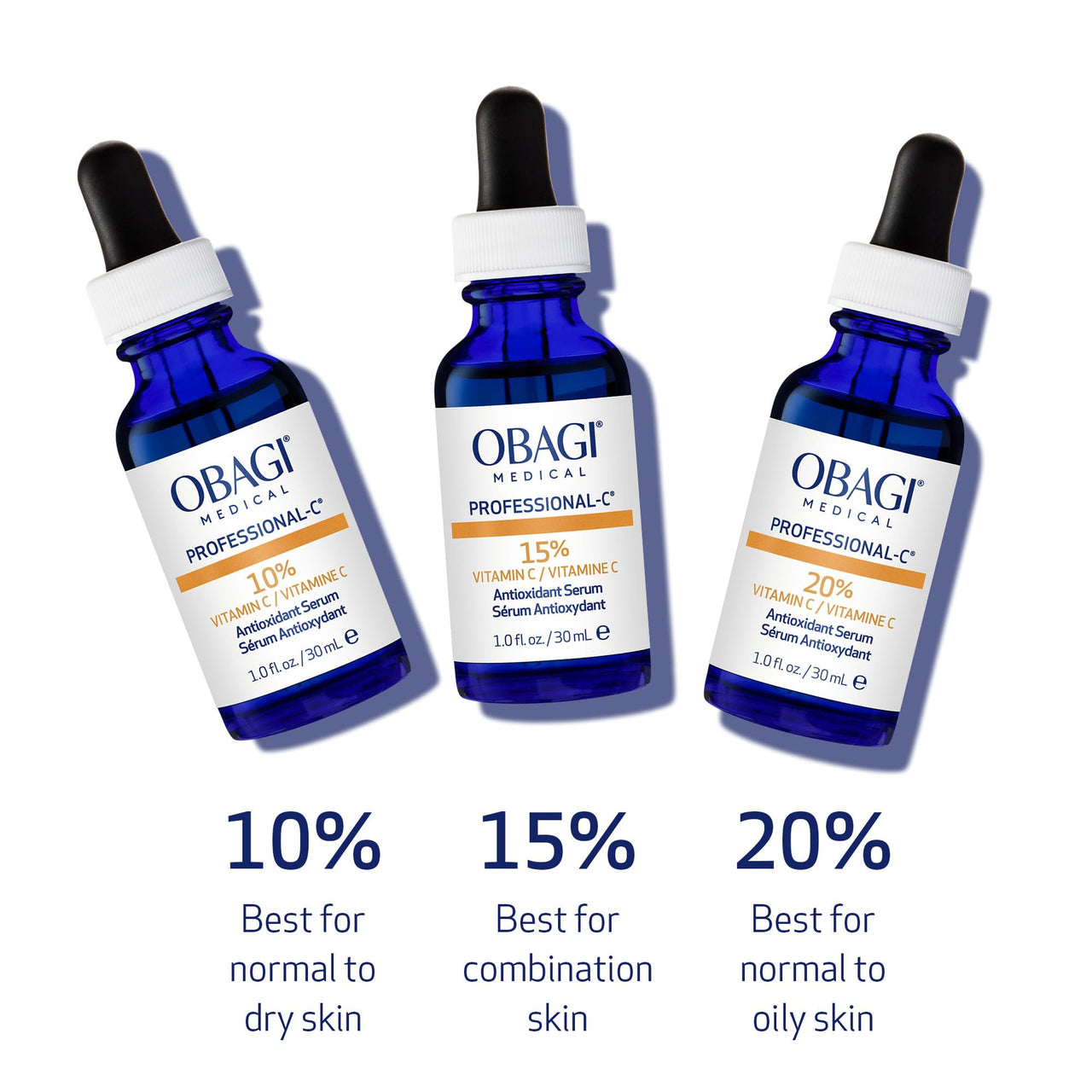 Obagi Medical Professional-C 15% Vitamin C Serum - Helps Brighten Skin Tone and Minimize the Appearance of Fine Lines & Wrinkles - 0.42 oz