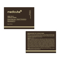 Thumbnail for medicube Capsule Cream with Deep Vitamin C | Liposome Vitamin C Golden Capsule for Radiance & Firm-Looking Skin | Hydrating Glow Gel Texture | Korean Skincare, 1.94 oz