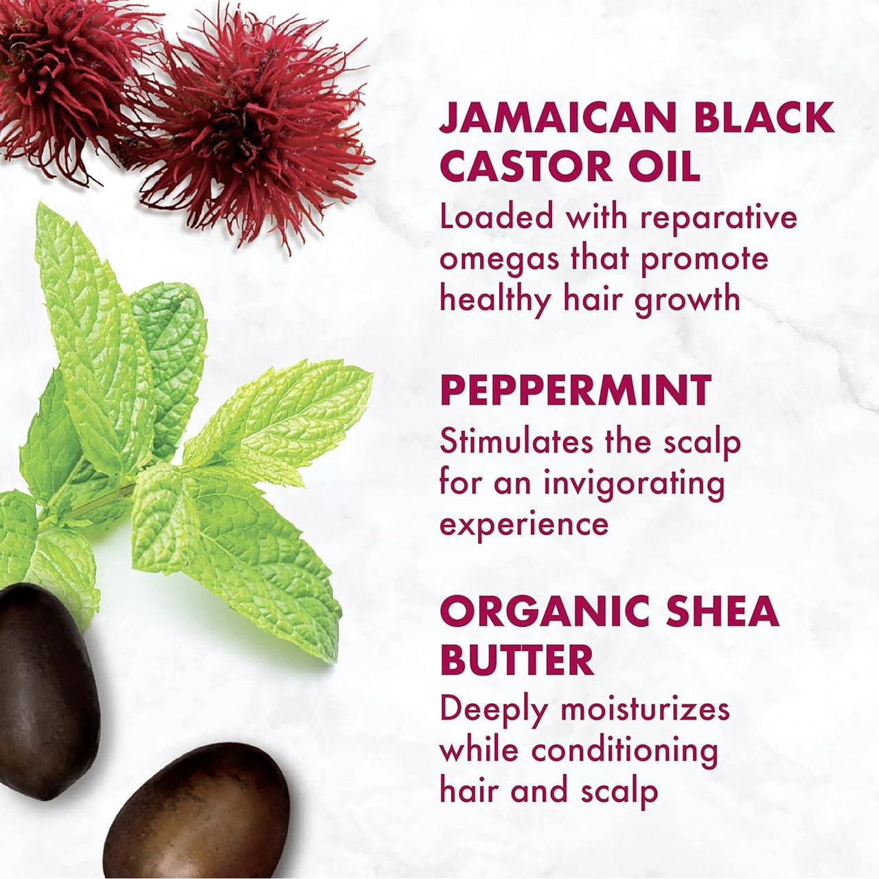 SheaMoisture Travel Essentials, Jamaican Black Castor Oil Strengthen & Restore Shampoo and Leave-in Conditioner Set, 3.2 Oz Each