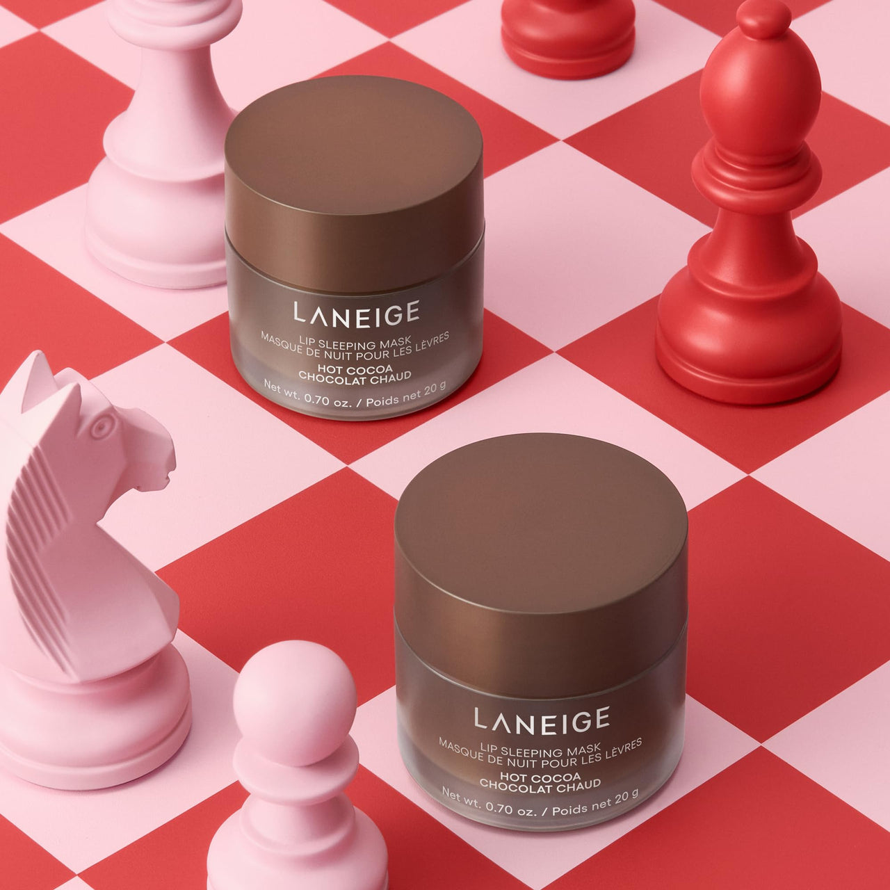 LANEIGE Lip Sleeping Mask, Hot Cocoa: Nourishing Overnight Lip Treatment with Vitamin C, Shea & Murumuru Butter for Hydrating Dry, Flaky Lips