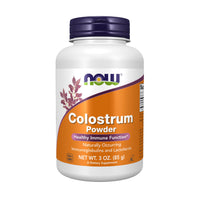 Thumbnail for NOW Foods Supplements, Colostrum Powder, Naturally occurring Immunoglobulins and Lactoferrin, 3-Ounce