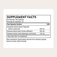 Thumbnail for THORNE - Women's Libido Boost - Supports Vaginal Moisture, Mood & Overall Sexual Wellness* - Libido Supplement with Damiana, Fenugreek & Shatavari Extracts - NSF Certified for Sport - 60 Capsules