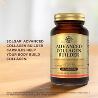 Thumbnail for Solgar Advanced Collagen Builder with Vitamin C, Ovoderm, Coenzyme Q10 & Silica - 60 Capsules - Helps Your Body Build Collagen - 30 Servings