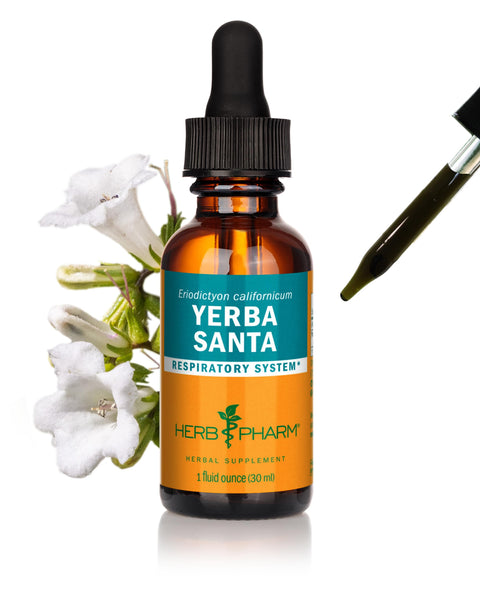 Herb Pharm Yerba Santa Liquid Extract for Respiratory System Support, 1 Fl.Oz