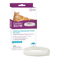 Thumbnail for Comfort Zone Cat Calming Collar: 1 30-Day Calming Collar; Cat Pheromones Help Anxiety, Reduce Stress, Urine Marking, Scratching; Indoor or Outdoor Cats; Long-Lasting