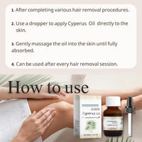 Thumbnail for GSHLGAO Cyperus Oil, Cyperus Oil for Hair Removal, Cyperus Oil 60ml Natural with Dropper, Reducing Body Hair Growth (2)