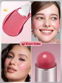 Thumbnail for SHEGLAM Buttery Bliss Blush Stick Cream Milk Makeup Blush-Love Cake