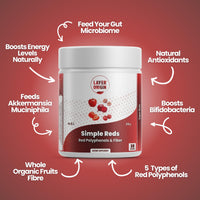Thumbnail for Layer Origin Simple Reds - Organic Red Polyphenols Whole Fruit Powder | Only Real Red Whole Fruits & Zero-fillers | 30 Servings