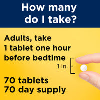 Thumbnail for Nature Made Melatonin 10mg Maximum Strength Tablets, 100% Drug Free Sleep Aid for Adults, Melatonin for Adults, 70 Count, 70 Day Supply