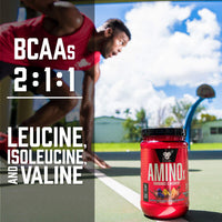 Thumbnail for BSN Amino X Muscle Recovery & Endurance Powder, BCAAs, 10 Grams of Amino Acids, Keto Friendly, Caffeine-Free, Support Endurance, Zero Sugar, Fruit Punch, 70 servings, 35.84 Ounce (Packaging May Vary)
