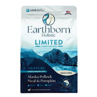 Thumbnail for Earthborn Holistic Venture Alaska Pollock Meal & Pumpkin 25 lb. Limited Ingredient Grain-Free Dry Dog Food