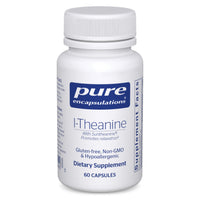 Thumbnail for Pure Encapsulations L-Theanine - Amino Acid Supplement to Support Relaxation, Stress & Nervous System* - 60 Capsules